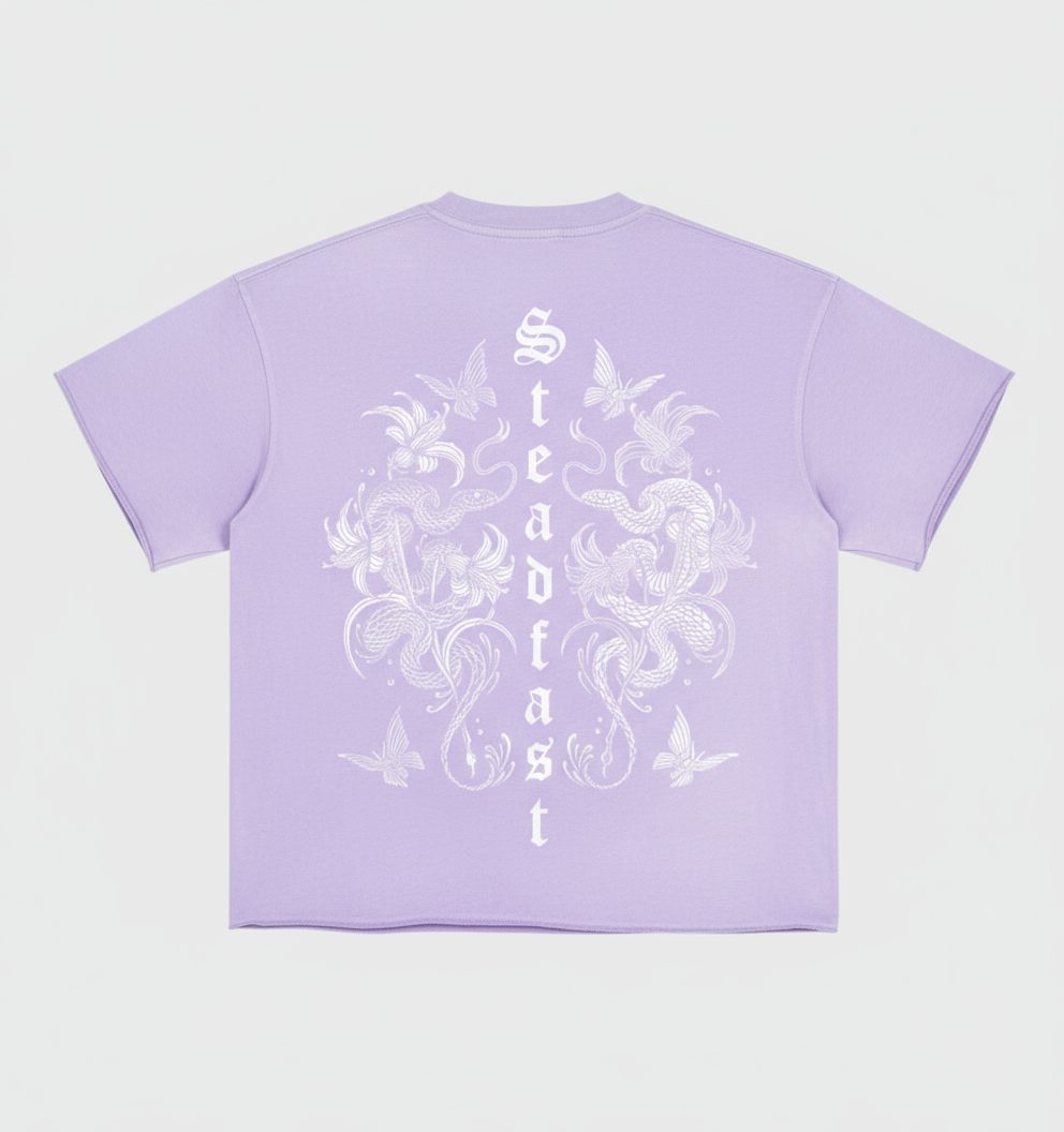 Steadfast Lavender Graphic Tee